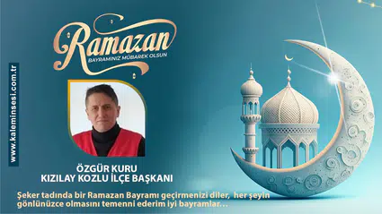 Özgür Kuru Ramazan bayramını kutladı