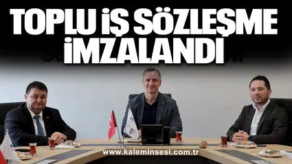 GMİS İLE GÜBRETAŞ SÖĞÜT ALTIN MADENİ ARASINDA TOPLU İŞ SÖZLEŞMESİ İMZALANDI