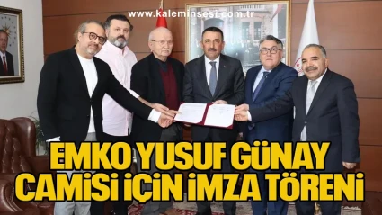 EMKO Yusuf Günay Camisi İçin İmza Töreni