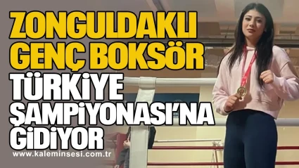 Zonguldaklı Genç Boksör Türkiye Şampiyonası’na Gidiyor