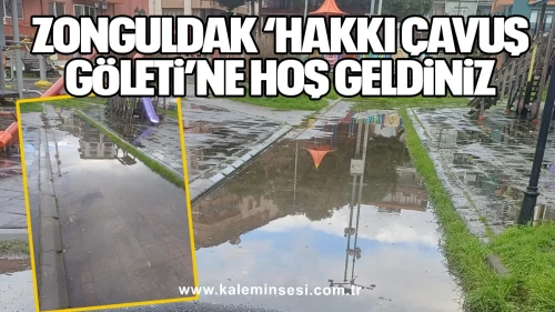 Zonguldak Hakkı Çavuş Göleti’ne hoş geldiniz