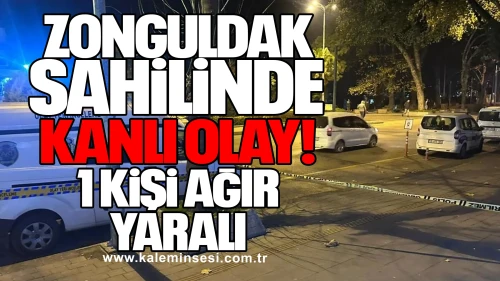Zonguldak Sahilinde Kanlı Olay: 1 Kişi Ağır Yaralı