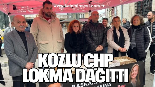 KOZLU CHP LOKMA DAĞITTI