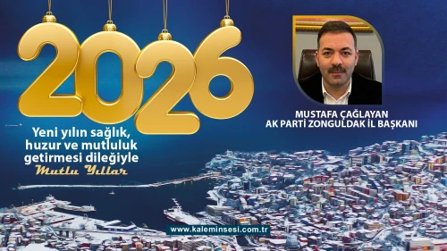 Mustafa Çağlayan yeni yılı kutladı