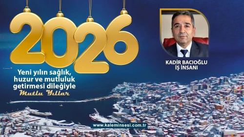 Kadir Bacıoğlu yeni yılı kutladı
