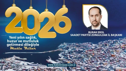 Burak Erol yeni yılı kutladı