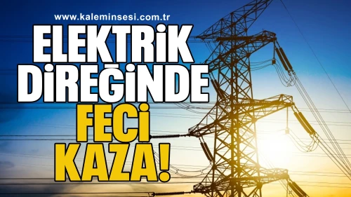 Elektrik Direğinde Feci Kaza: İşçi Hayatını Kaybetti