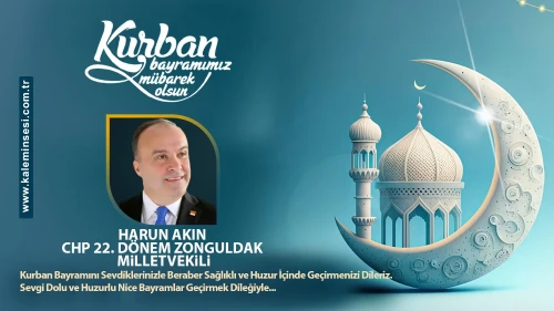 Harun Akın Kurban bayramını kutladı