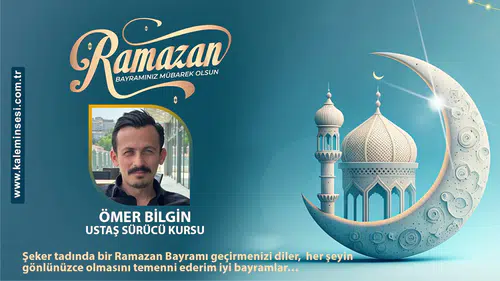 Ömer Bilgin Ramazan bayramını kutladı