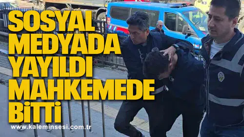 Sosyal Medyada Yayıldı, Mahkemede Bitti