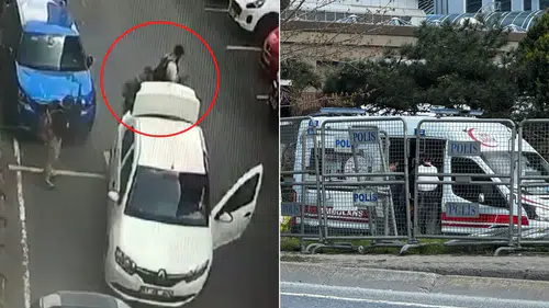 Teröristlerin saldırı öncesi hazırlığı kamerada