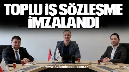 GMİS İLE GÜBRETAŞ SÖĞÜT ALTIN MADENİ ARASINDA TOPLU İŞ SÖZLEŞMESİ İMZALANDI