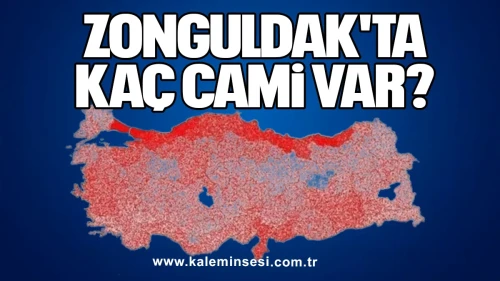 ZONGULDAK'TA KAÇ CAMİ VAR?