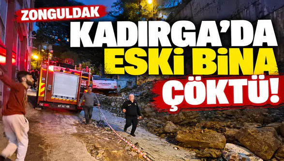 BİNA ÇÖKTÜ, ENKAZDA KALANLAR VAR