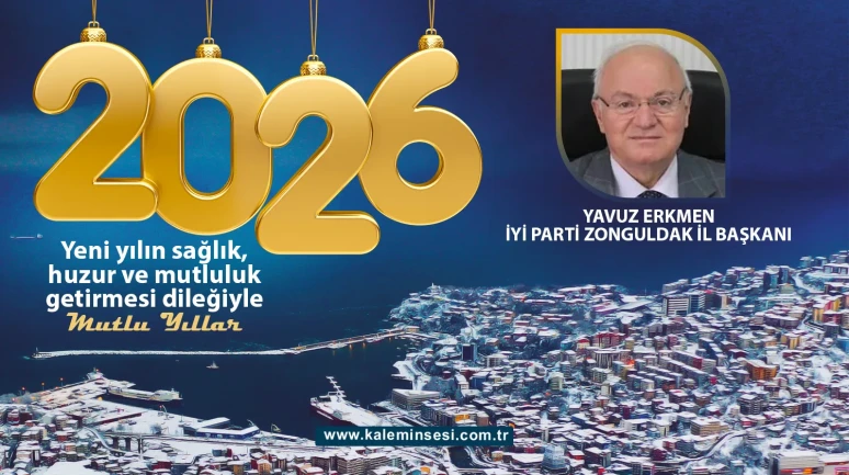 Yavuz Erkmen yeni yılı kutladı