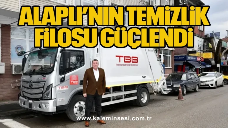 Alaplı’nın Temizlik Filosu Güçlendi