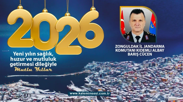 Barış Cücen yeni yılı kutladı