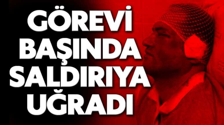 Ereğli'de temizlik görevlisi görevi başında saldırıya uğradı