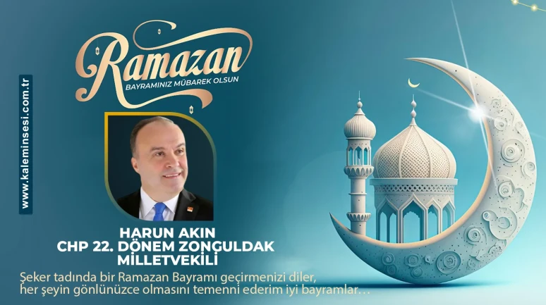 Harun Akın Ramazan bayramını kutladı
