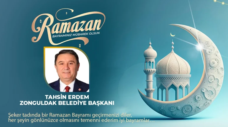 Tahsin Erdem Ramazan bayramını kutladı