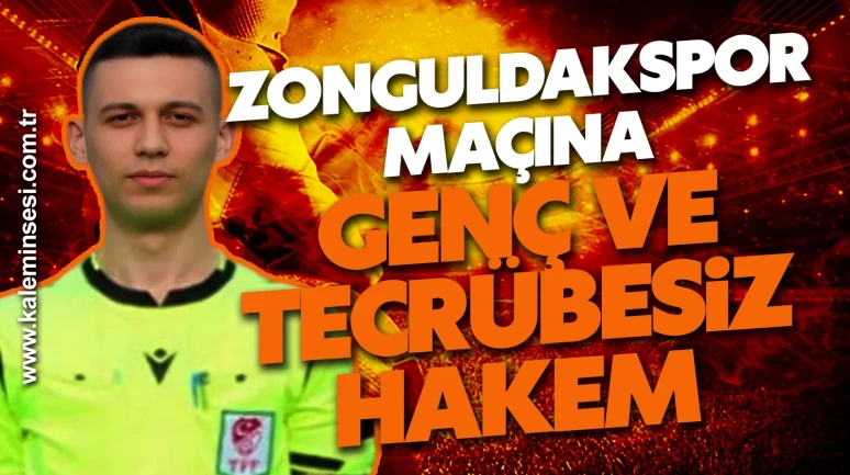Niğde Belediyespor-Zonguldakspor maçına genç ve tecrübesiz hakem