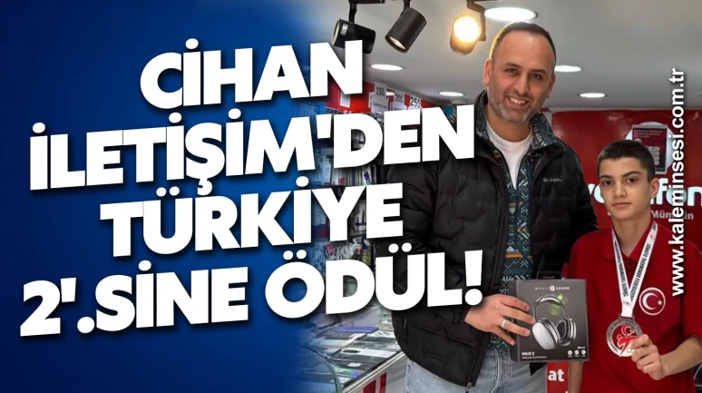 Cihan İletişim'den Türkiye 2'.sine ödül!