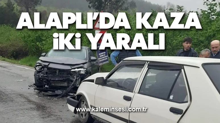 ALAPLI’DA KAZA: İKİ YARALI…