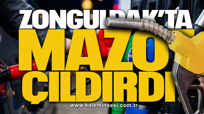 Zonguldak’ta mazot çıldırdı!