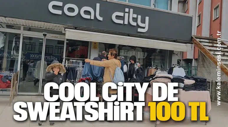 COOL CİTY DE SWEATSHİRT 100 TL