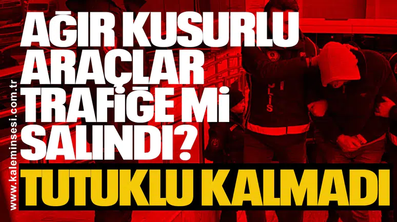 Zonguldak’ta Ağır Kusurlu Araçlar Trafiğe mi Salındı? Tutuklu kalmadı
