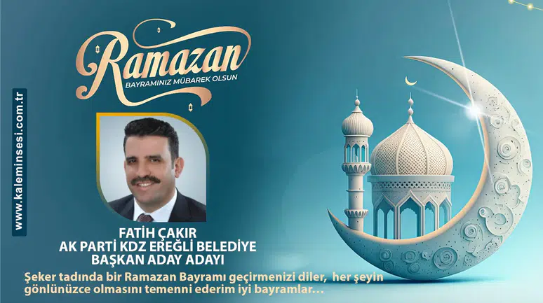 Fatih Çakır Ramazan bayramını kutladı