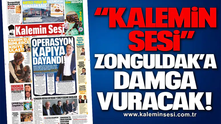 “Kalemin Sesi” Zonguldak’a damga vuracak!
