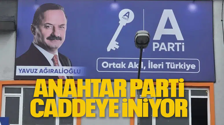 ANAHTAR PARTİ CADDEYE İNİYOR