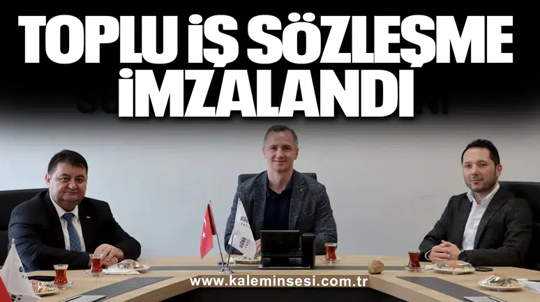 GMİS İLE GÜBRETAŞ SÖĞÜT ALTIN MADENİ ARASINDA TOPLU İŞ SÖZLEŞMESİ İMZALANDI