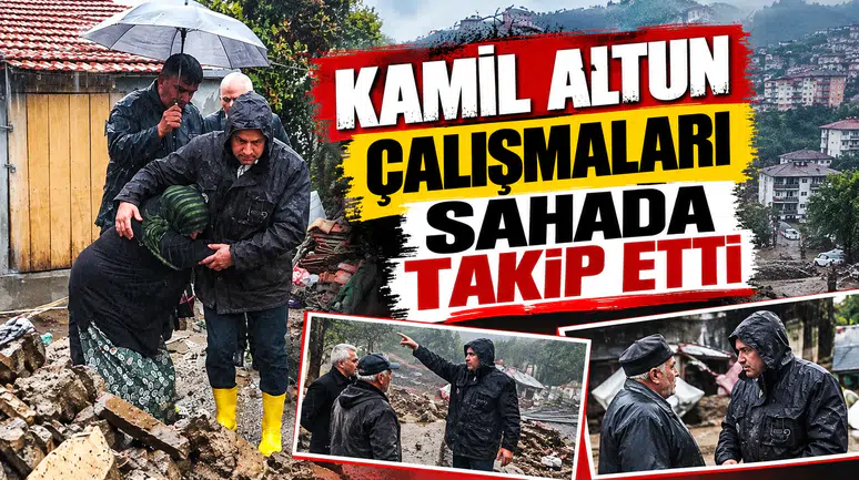 KAMİL ALTUN SAHADA...