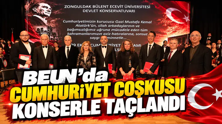 BEUN’da Cumhuriyet Coşkusu Konserle Taçlandı