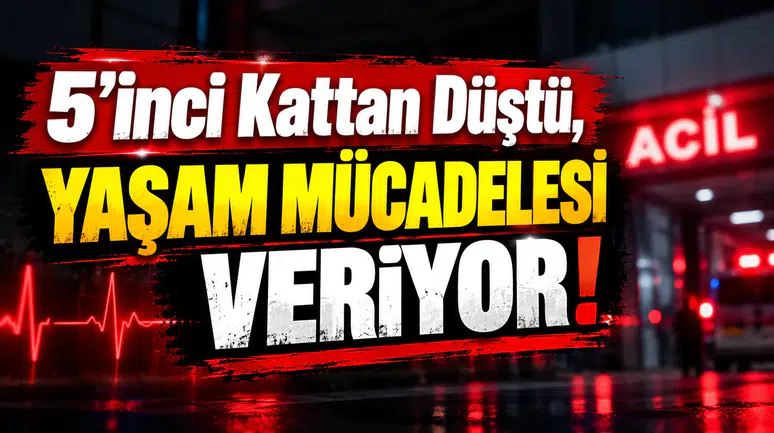 5’inci Kattan Düştü, Yaşam Mücadelesi Veriyor!