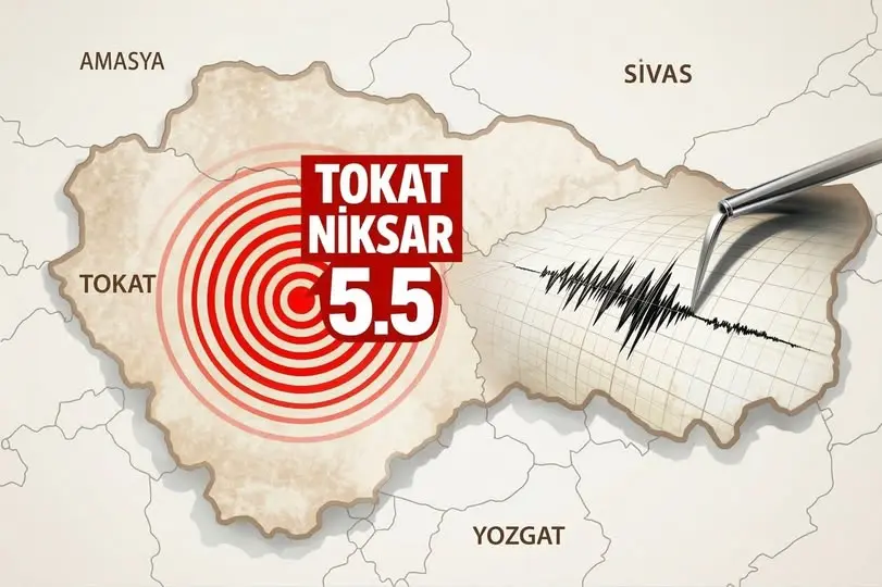 harita, poster ve şunu diyen bir yazı 'AMASYA SIVAS TOKAT TAT NİKSAR C5.5 ሚግግበትልጠብ4 YOZGAT' görseli olabilir